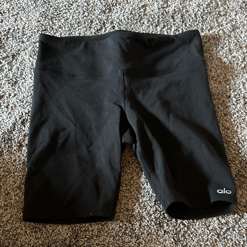 ALO Yoga Black Bike Shorts